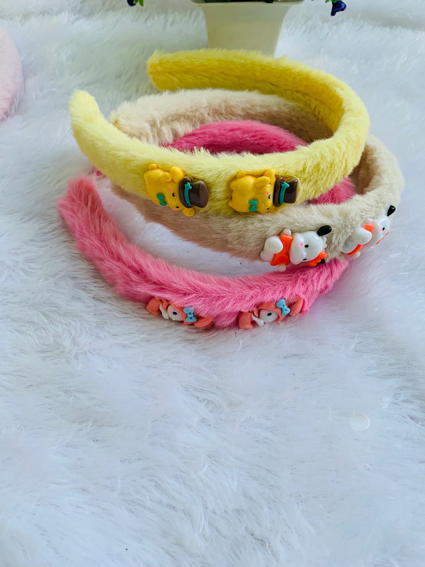 Sanrio Fur Hair Bands