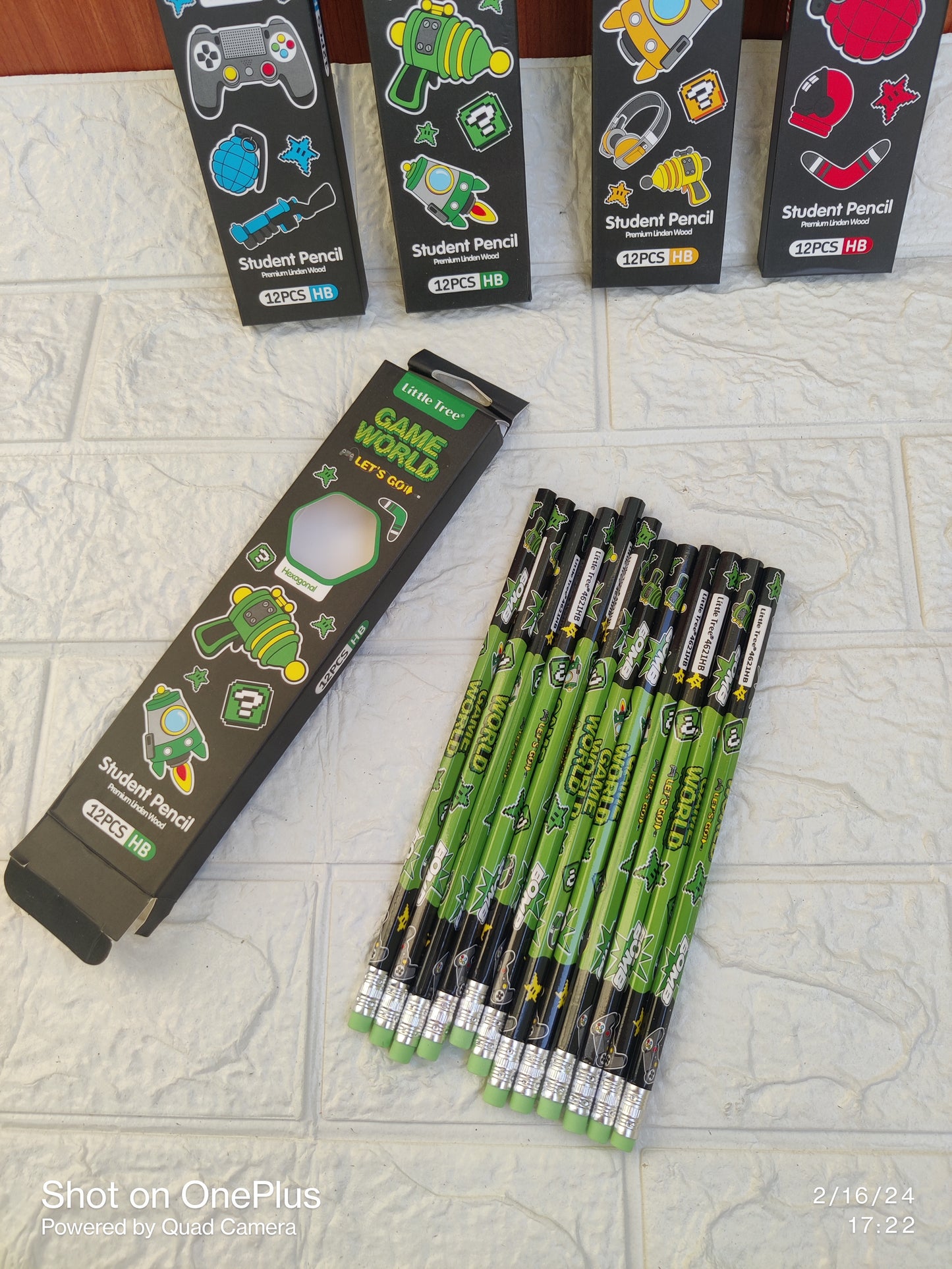 Game World Pencil Sets