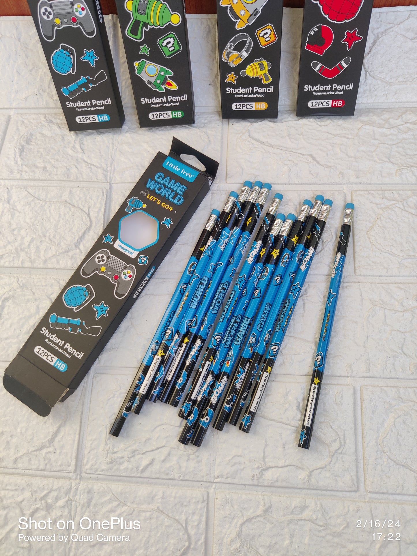 Game World Pencil Sets