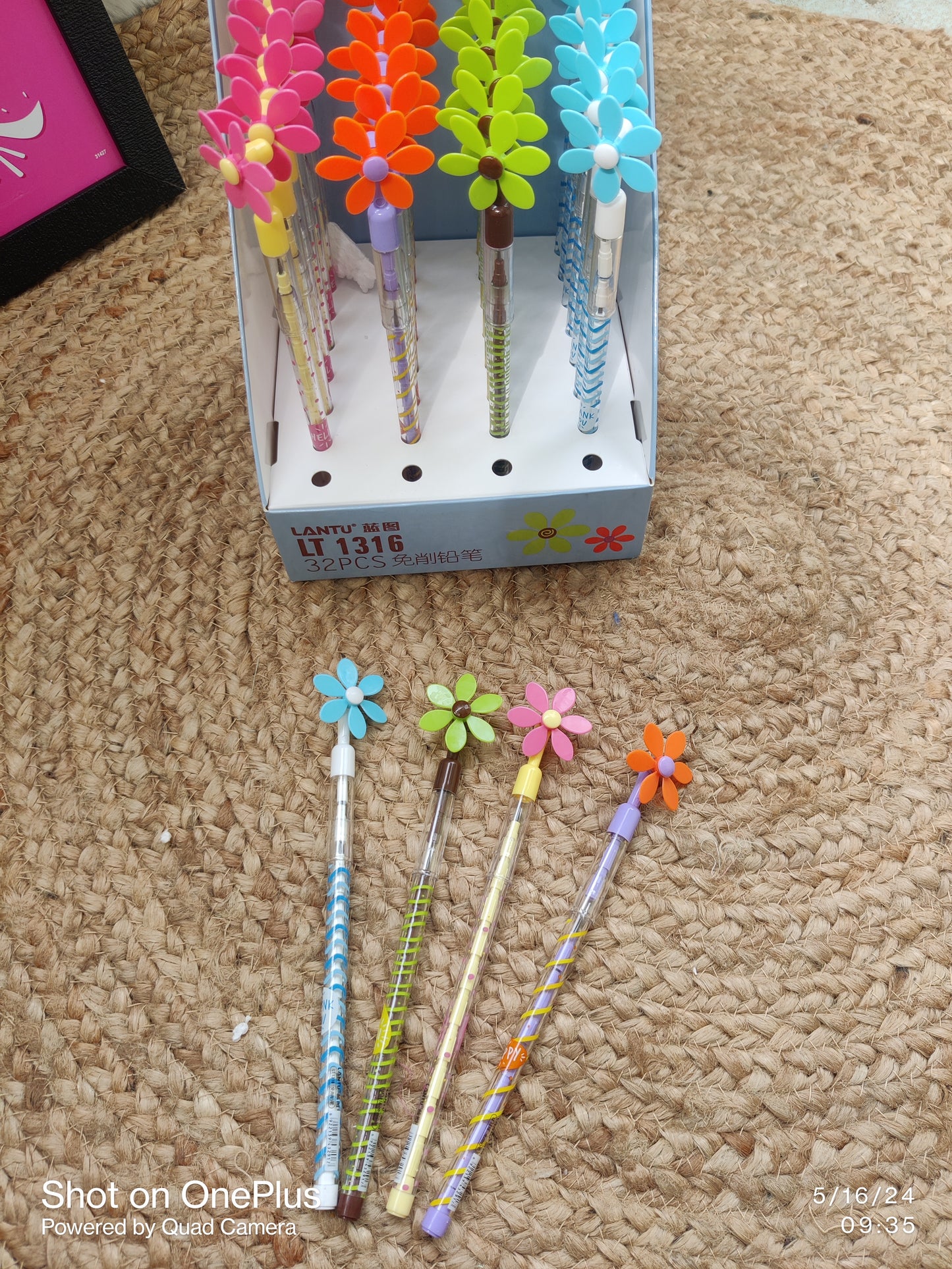 Flower Push Pencil