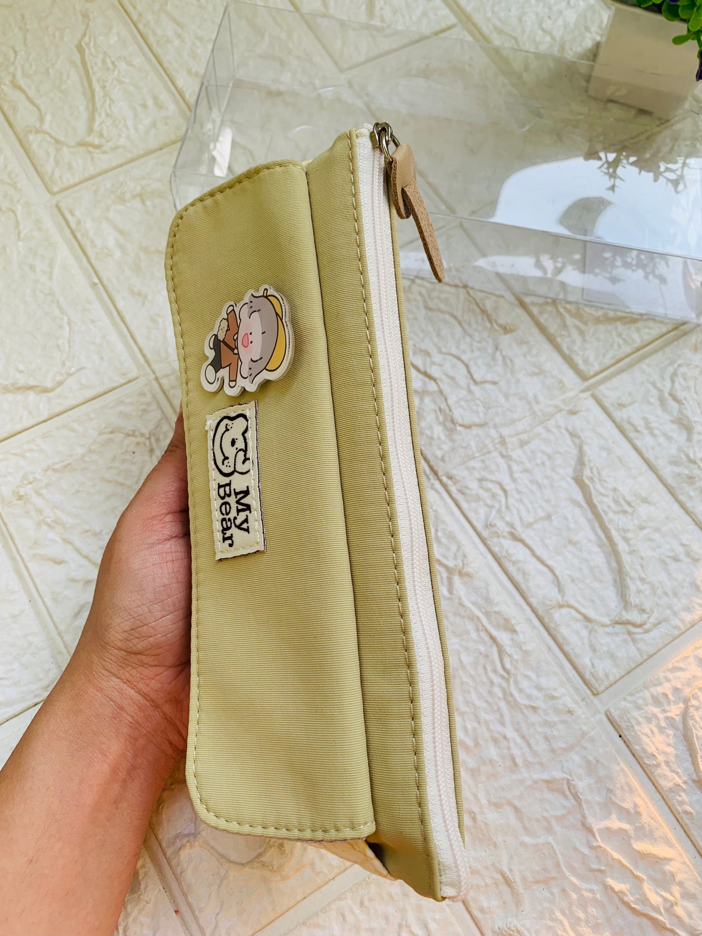 My Bear Kawaii Pouch with 2 Compartments