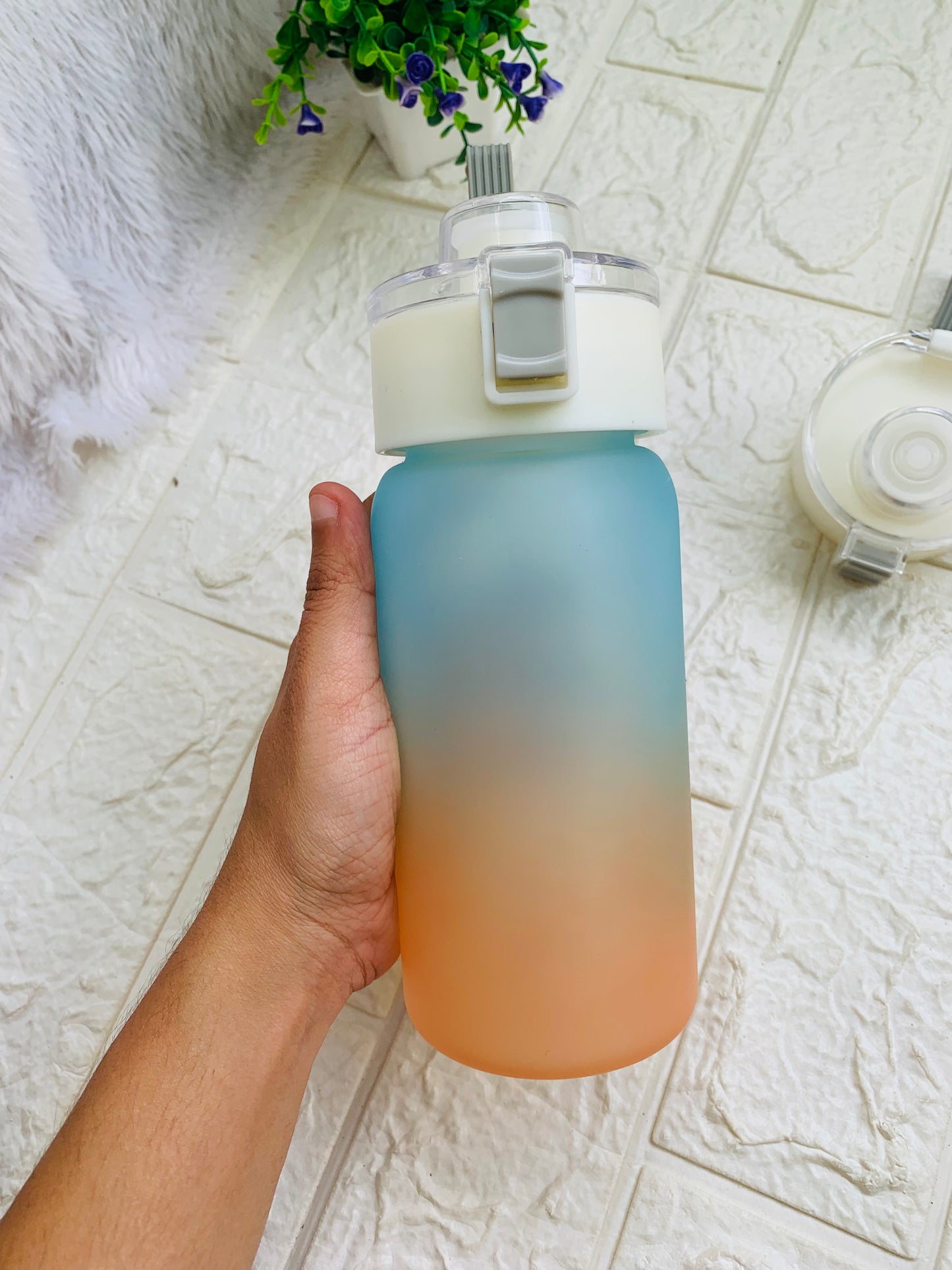 Dual Color Mini Water Bottle