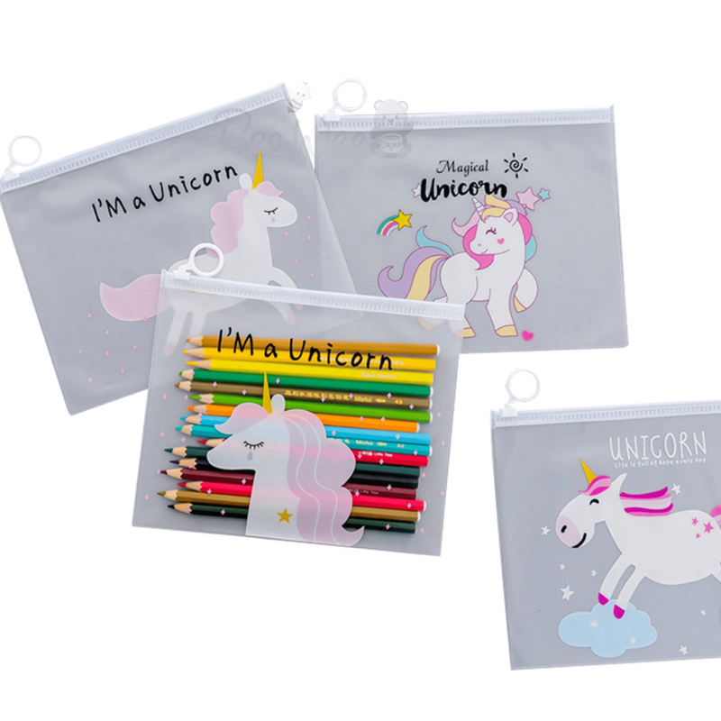 Unicorn A5 Zipper Pouch