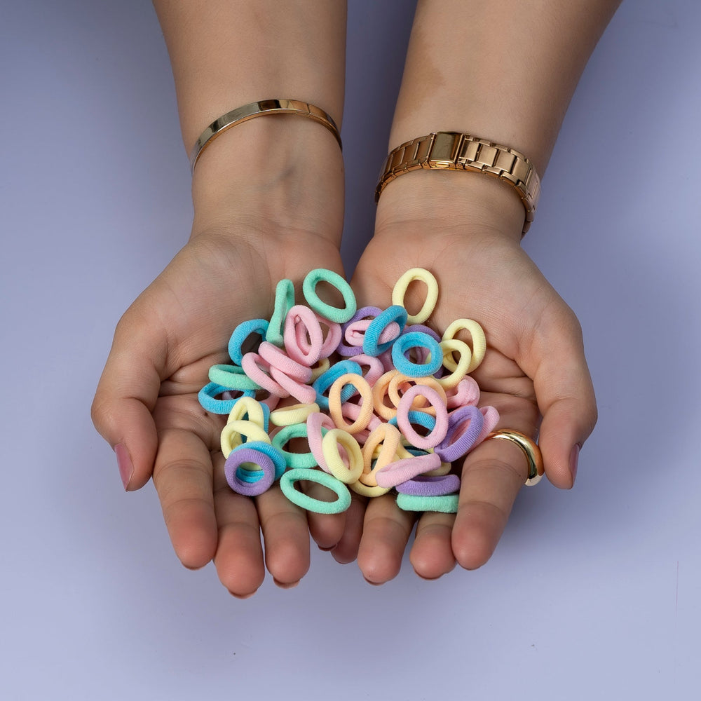 Hair ties with Zipper bag