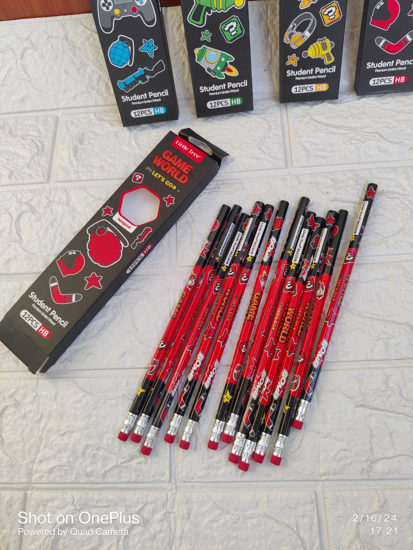 Game World Pencil Sets