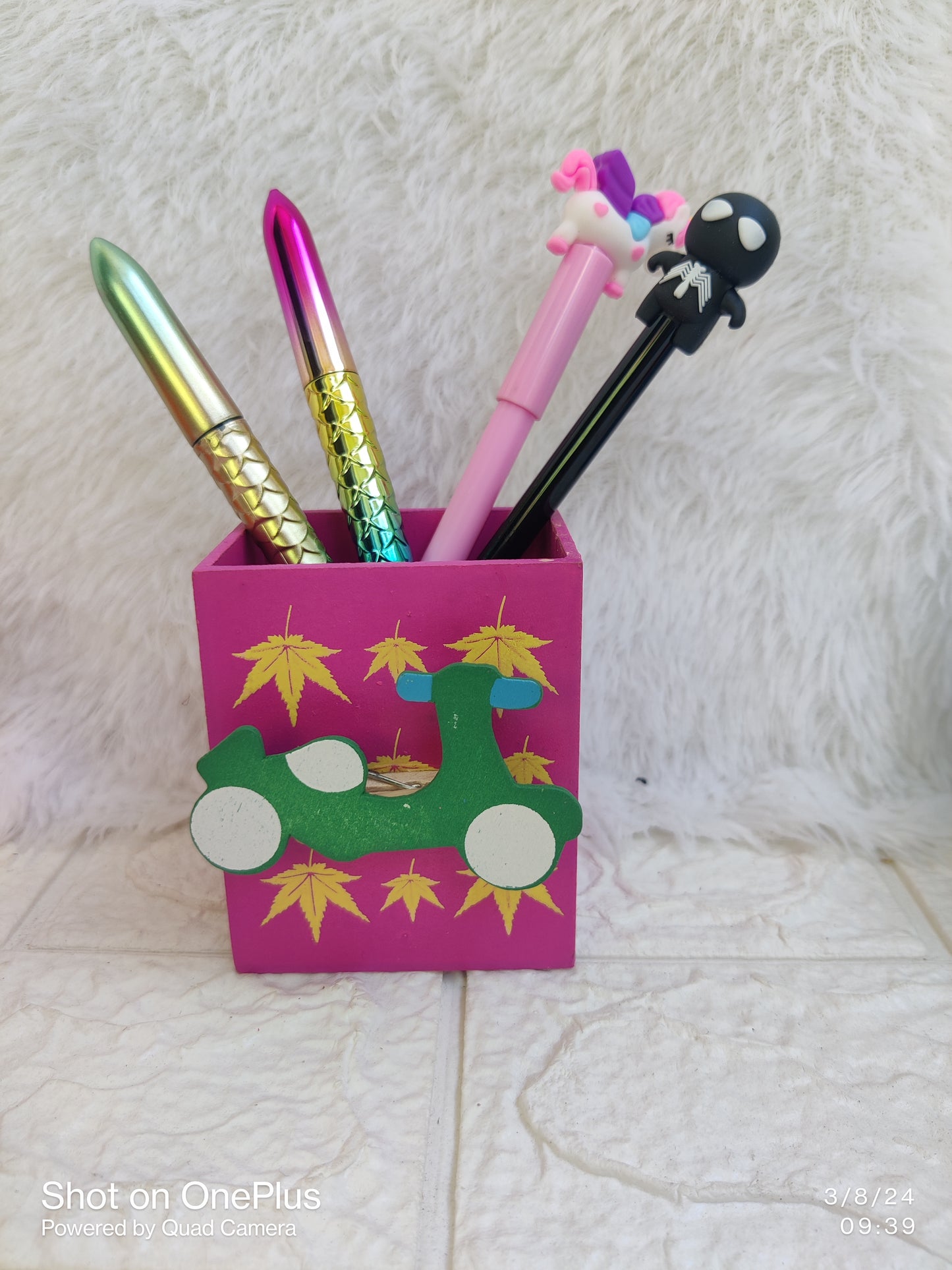 Wooden Pen Stands