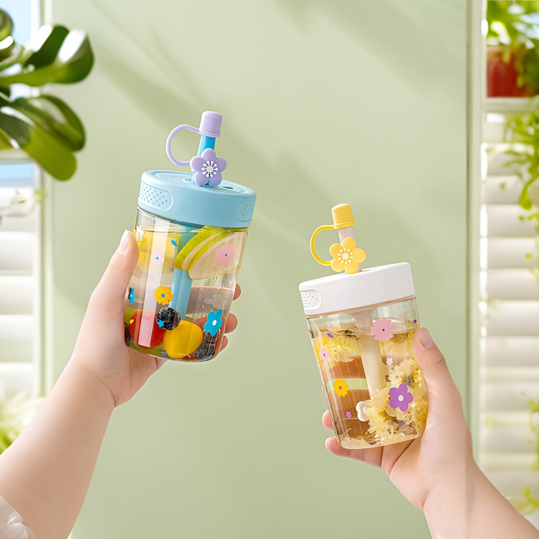 Floral Sipper Cup/ Bottle
