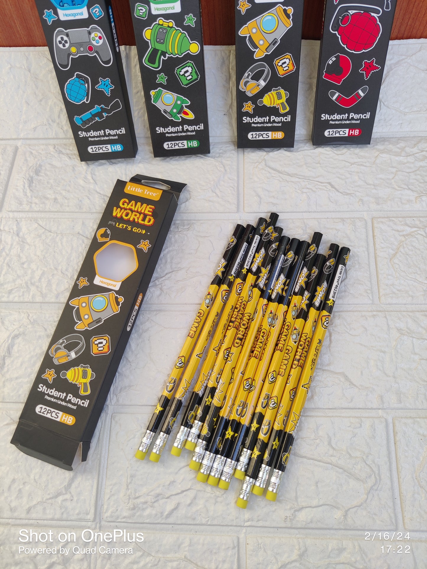 Game World Pencil Sets