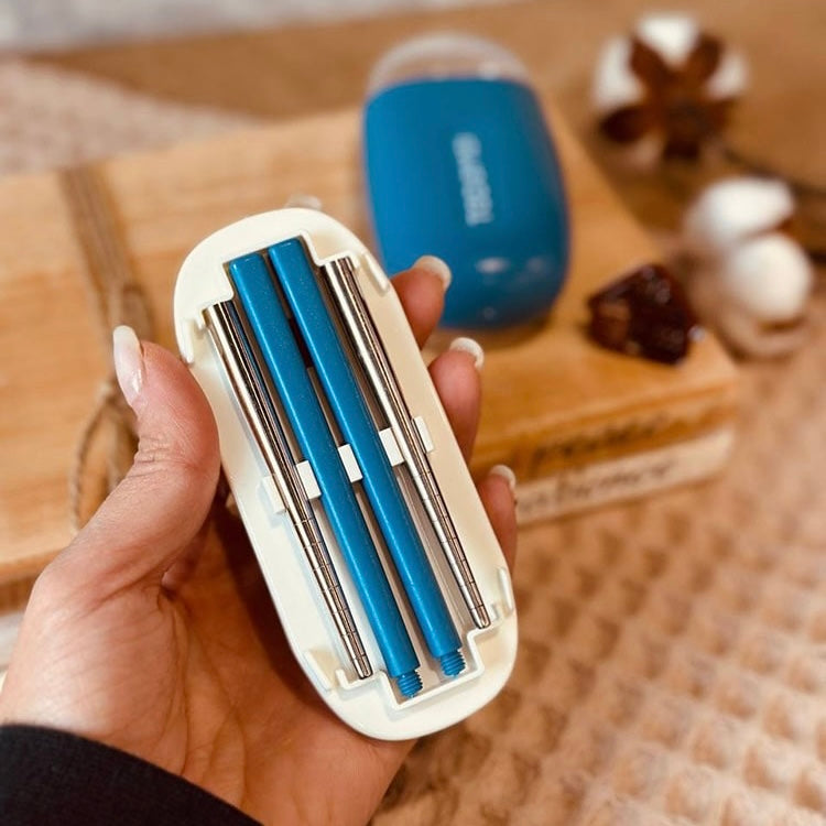 TEDEMEI Travel Friendly Cutlery Set
