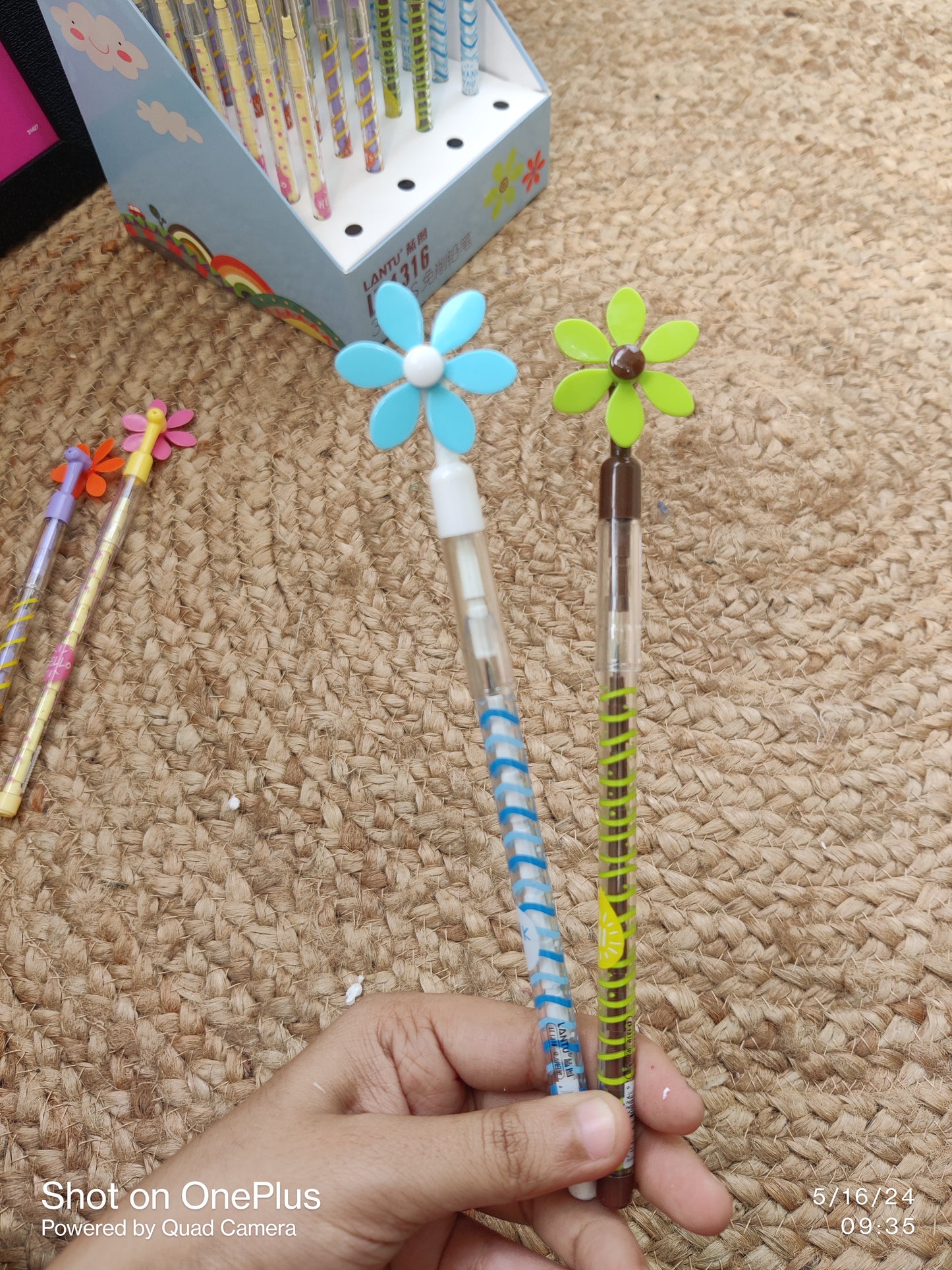 Flower Push Pencil