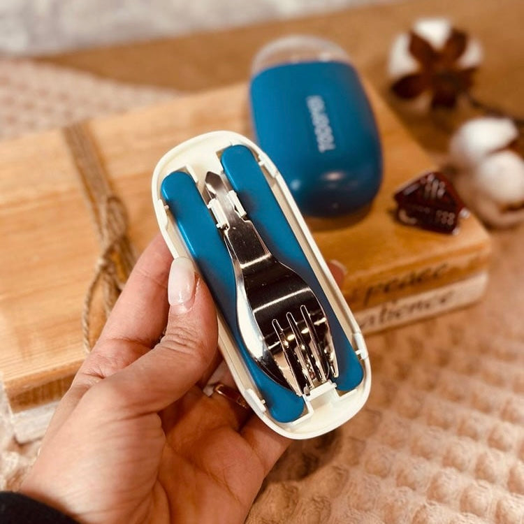 TEDEMEI Travel Friendly Cutlery Set