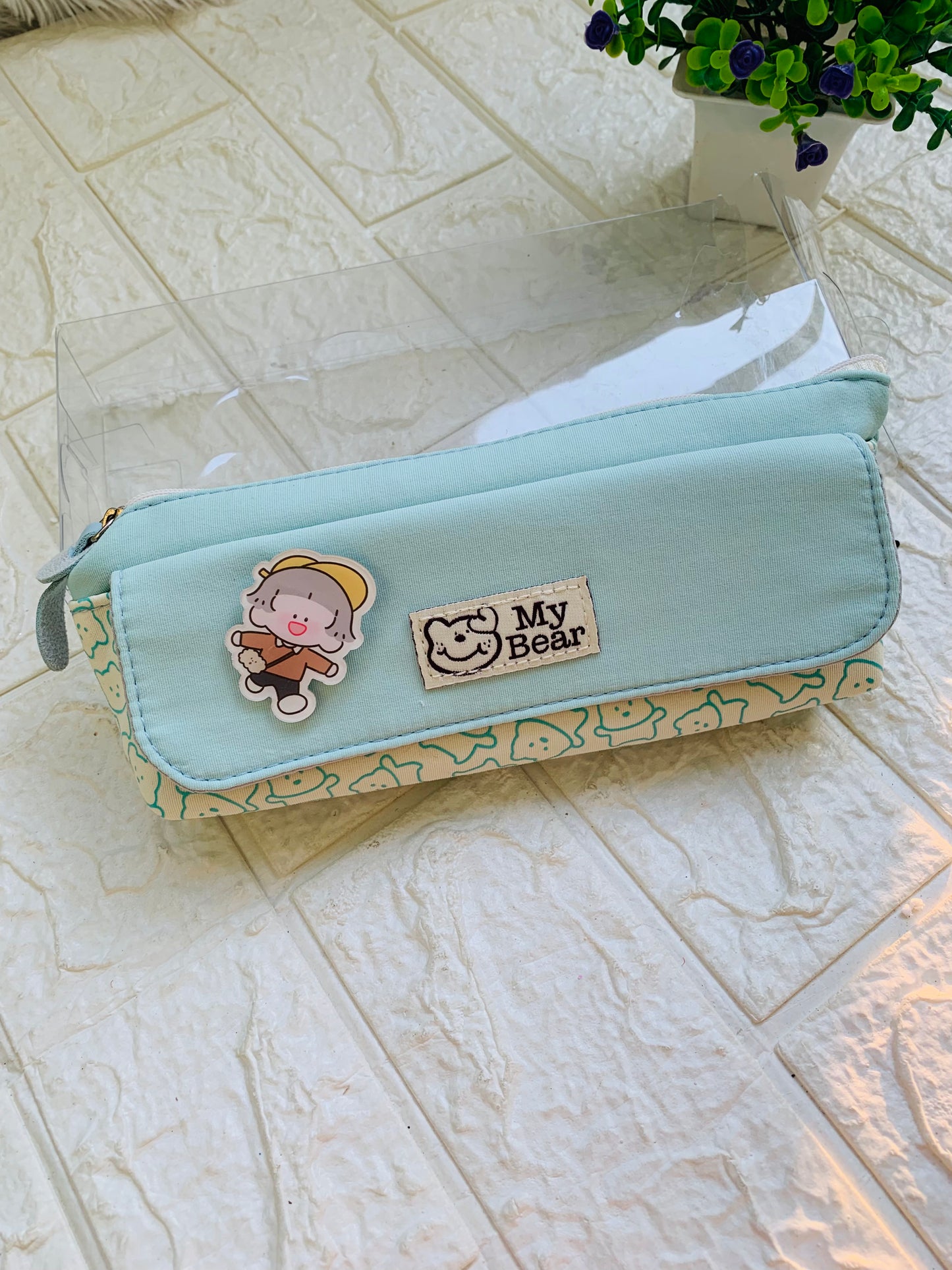 My Bear Kawaii Pouch with 2 Compartments