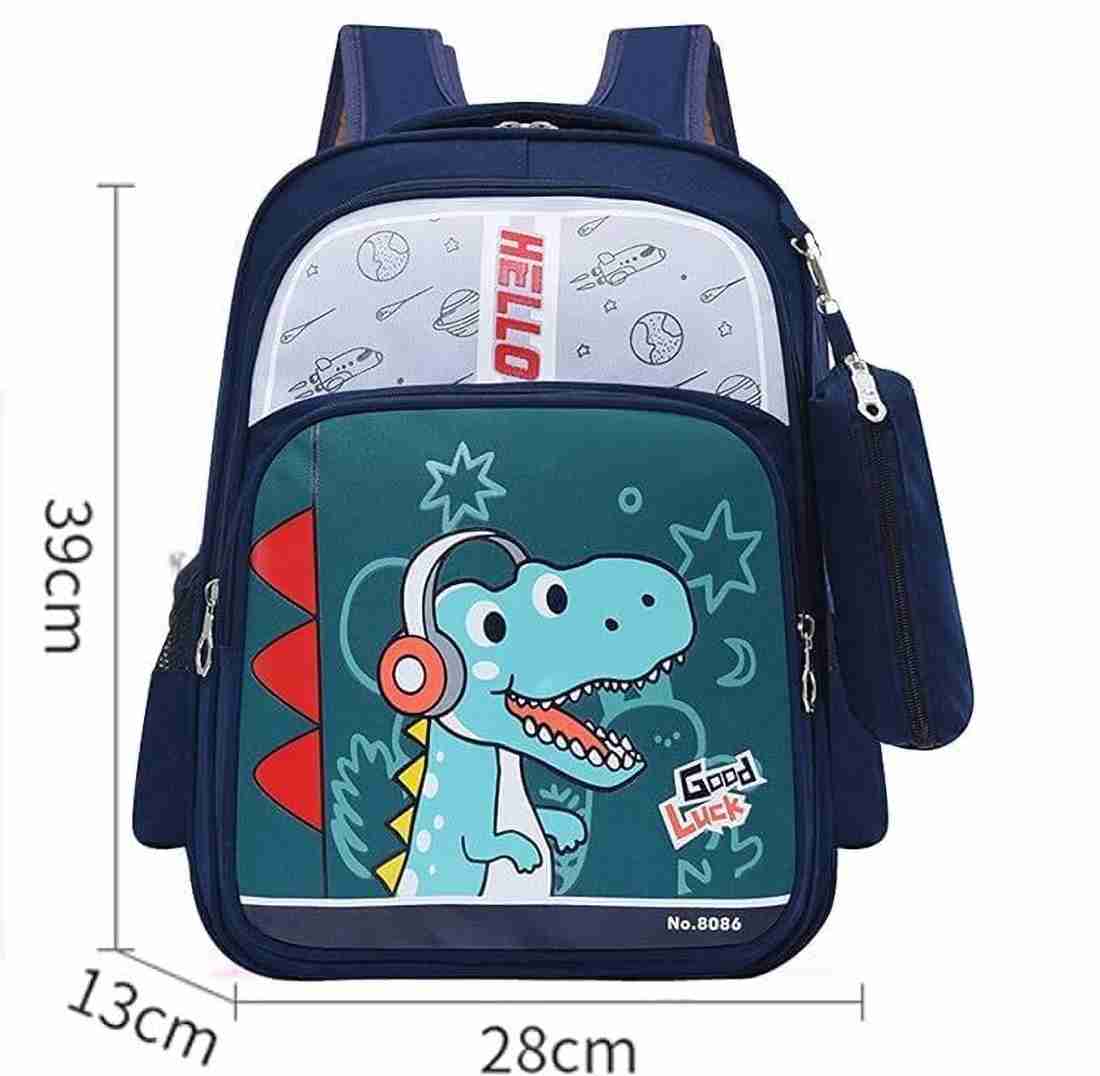 Dino 3 Zipper Bag Pack