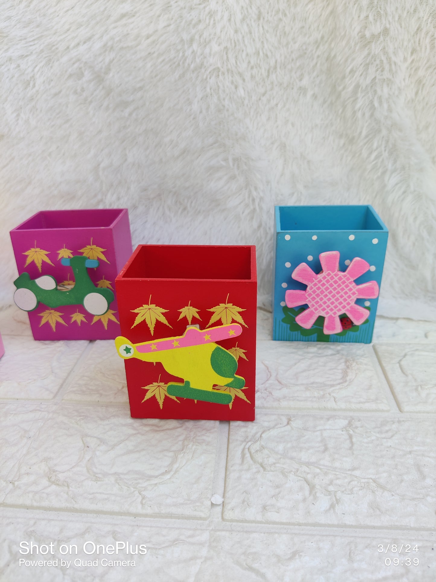 Wooden Pen Stands