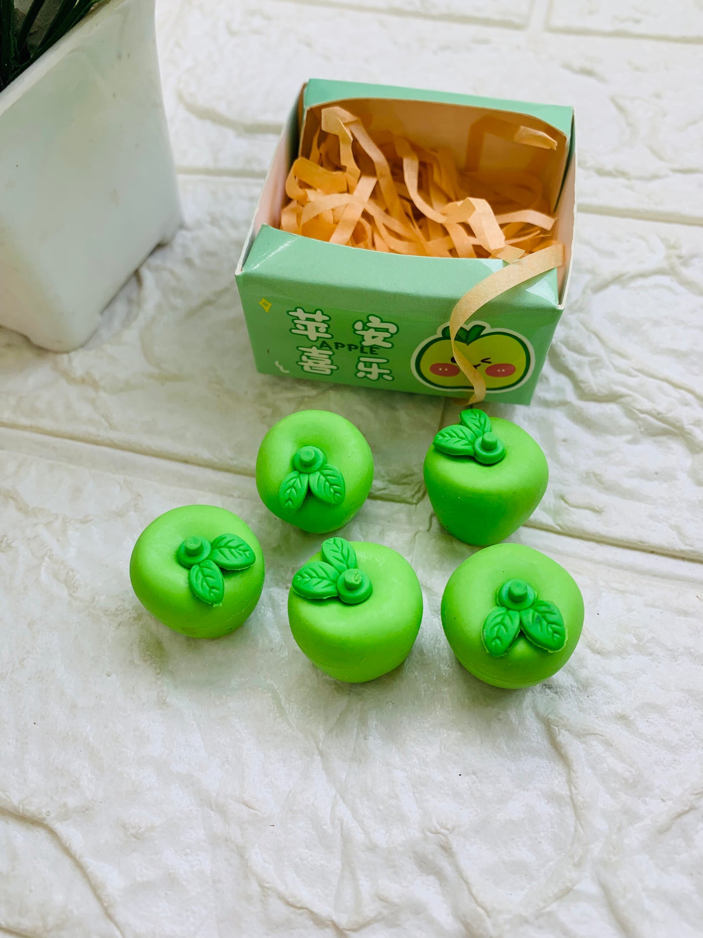 Gift Box Fruit Erasers