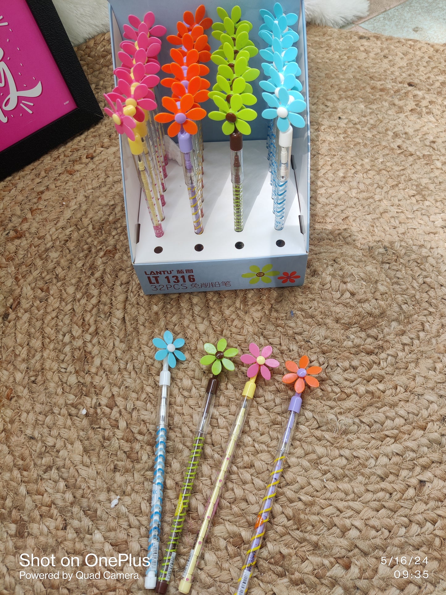 Flower Push Pencil