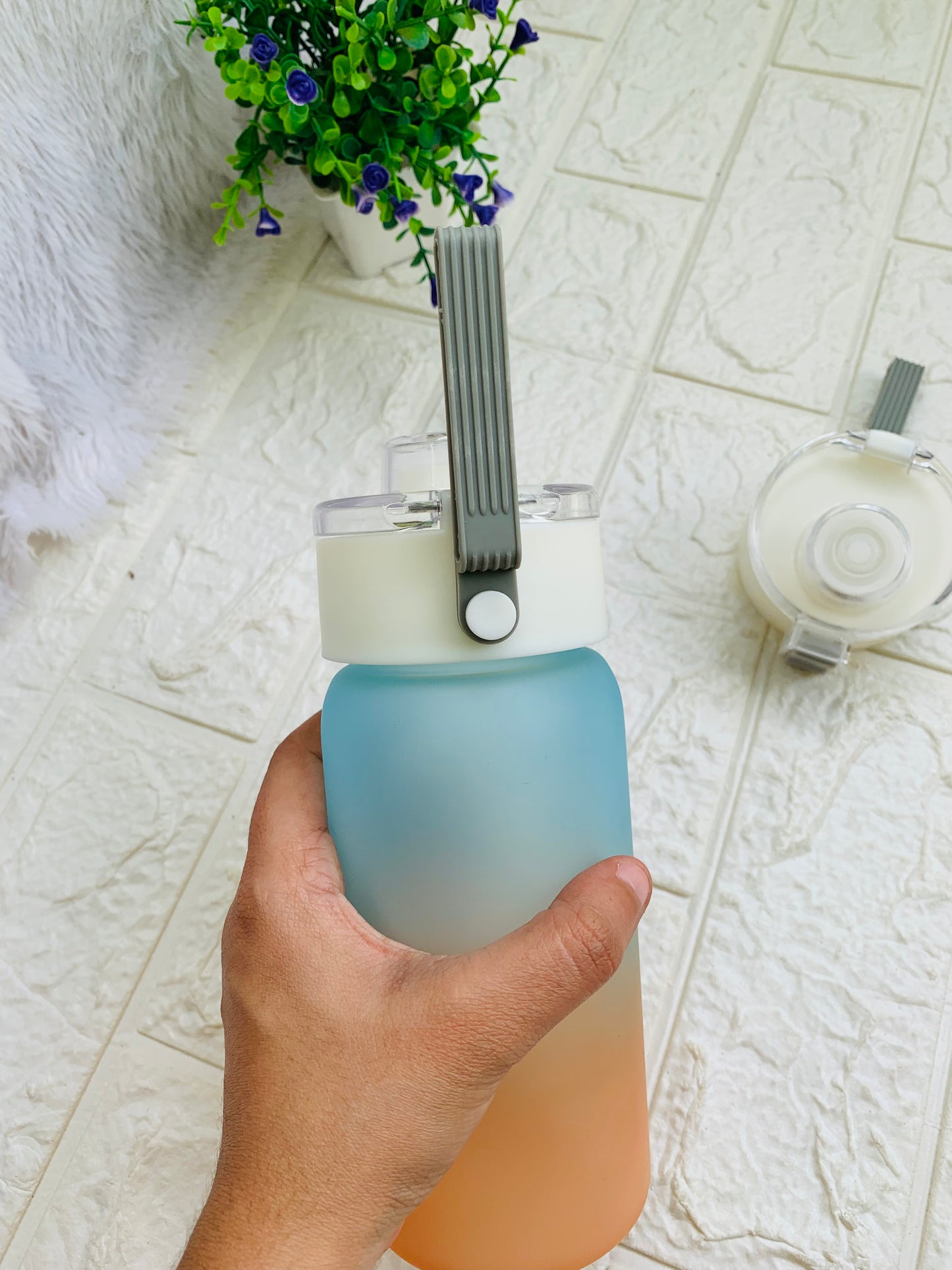 Dual Color Mini Water Bottle