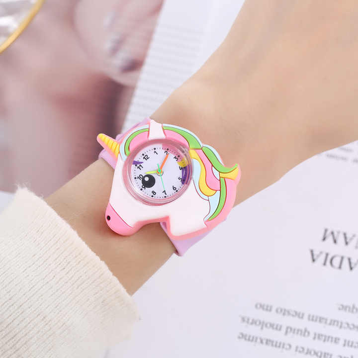 Slap Band Printed Dial Watches