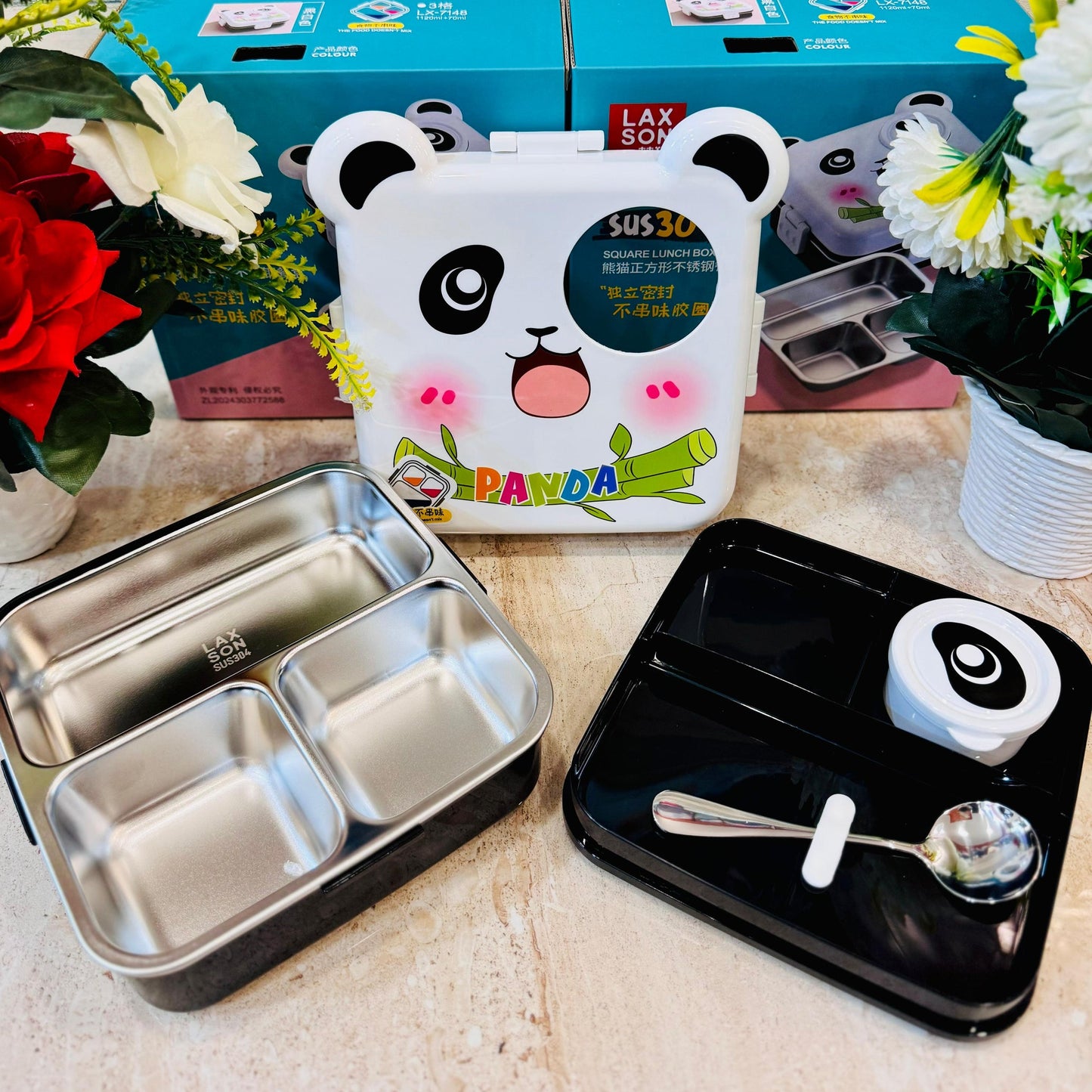 Panda Lunch Box
