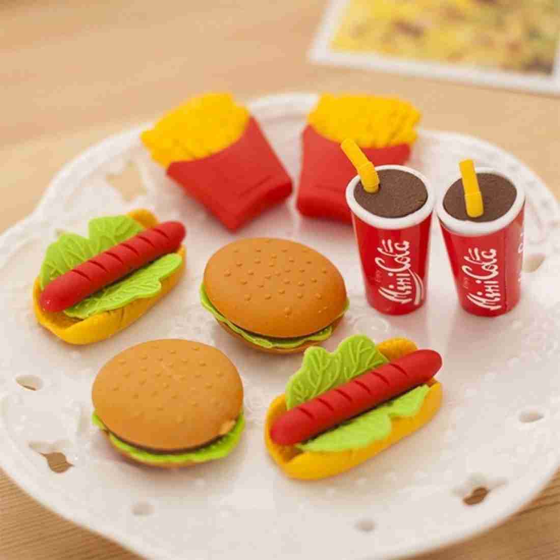Snack Erasers