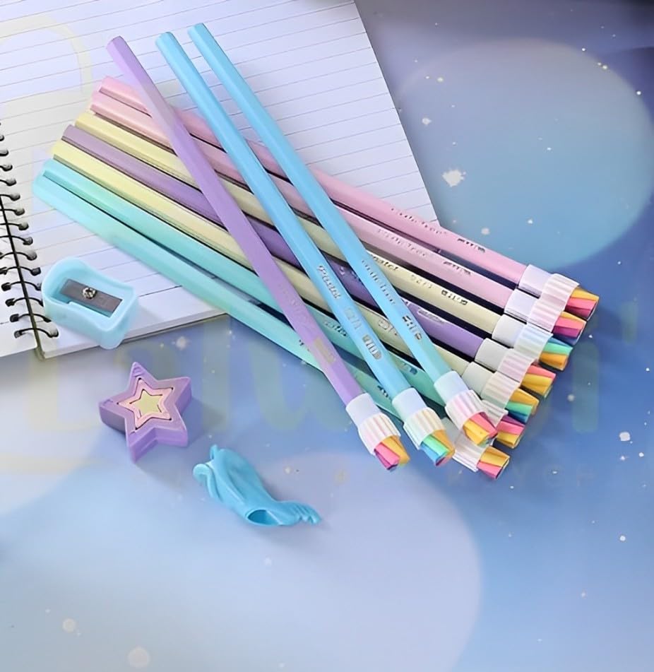 Rainbow Pencil Set