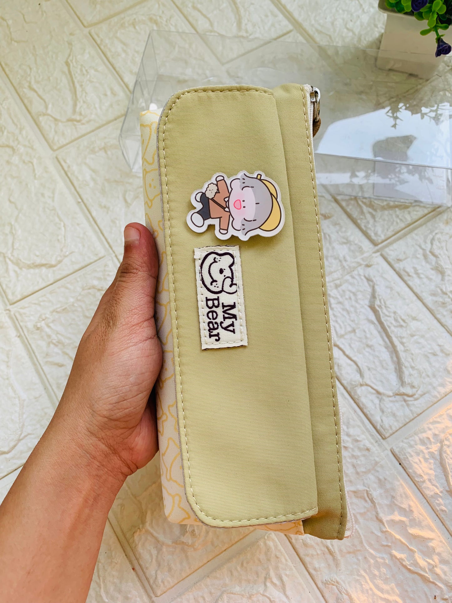 My Bear Kawaii Pouch with 2 Compartments