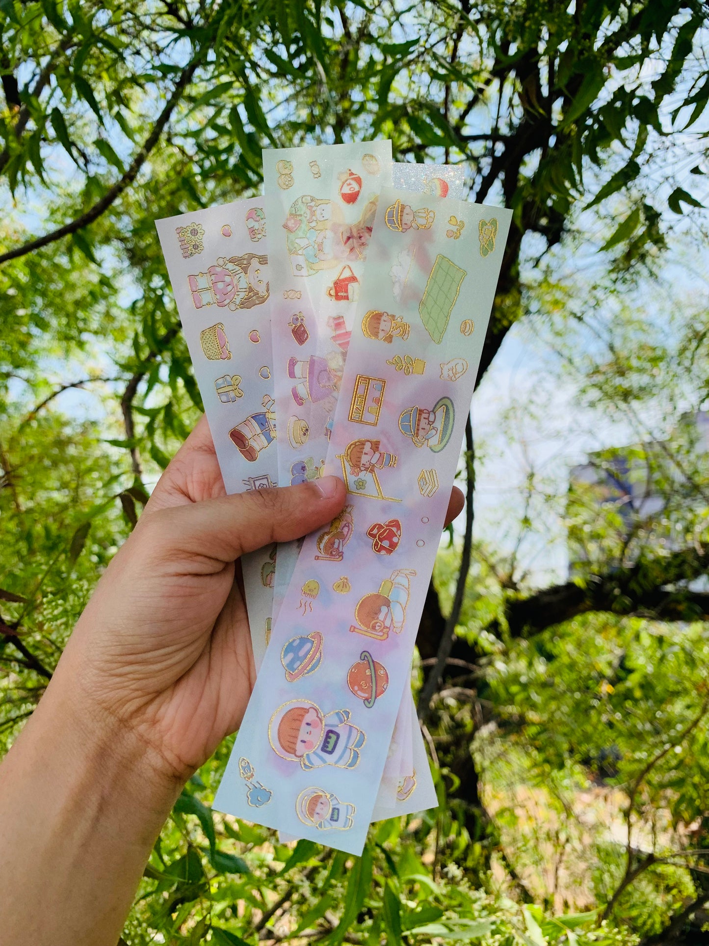 Kawaii Pencil Set with Stickers