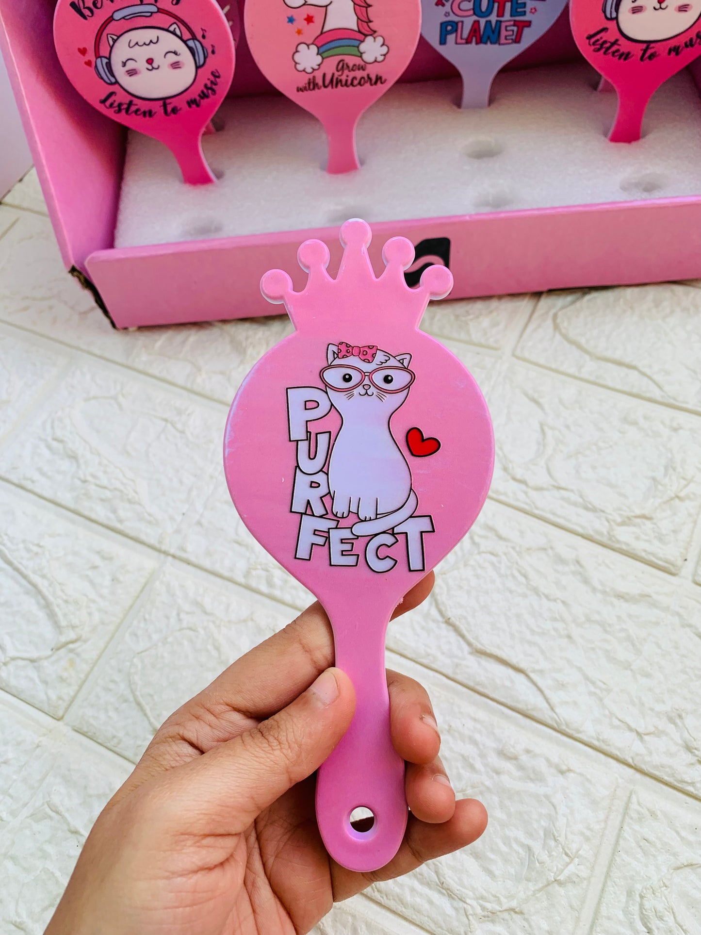Crown Hair Brush/ Combs