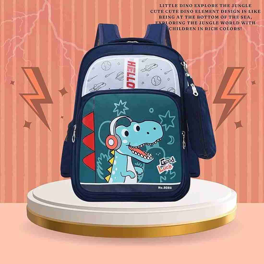 Dino 3 Zipper Bag Pack
