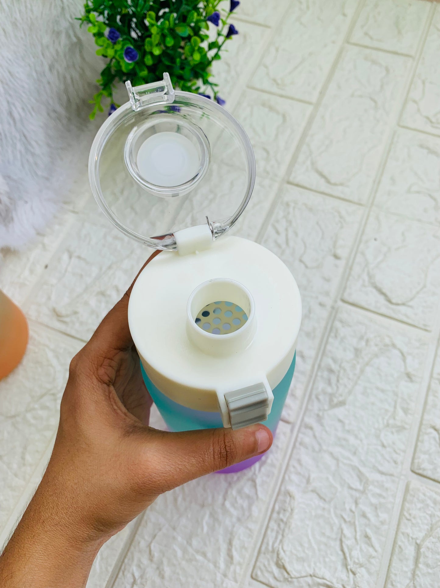 Dual Color Mini Water Bottle