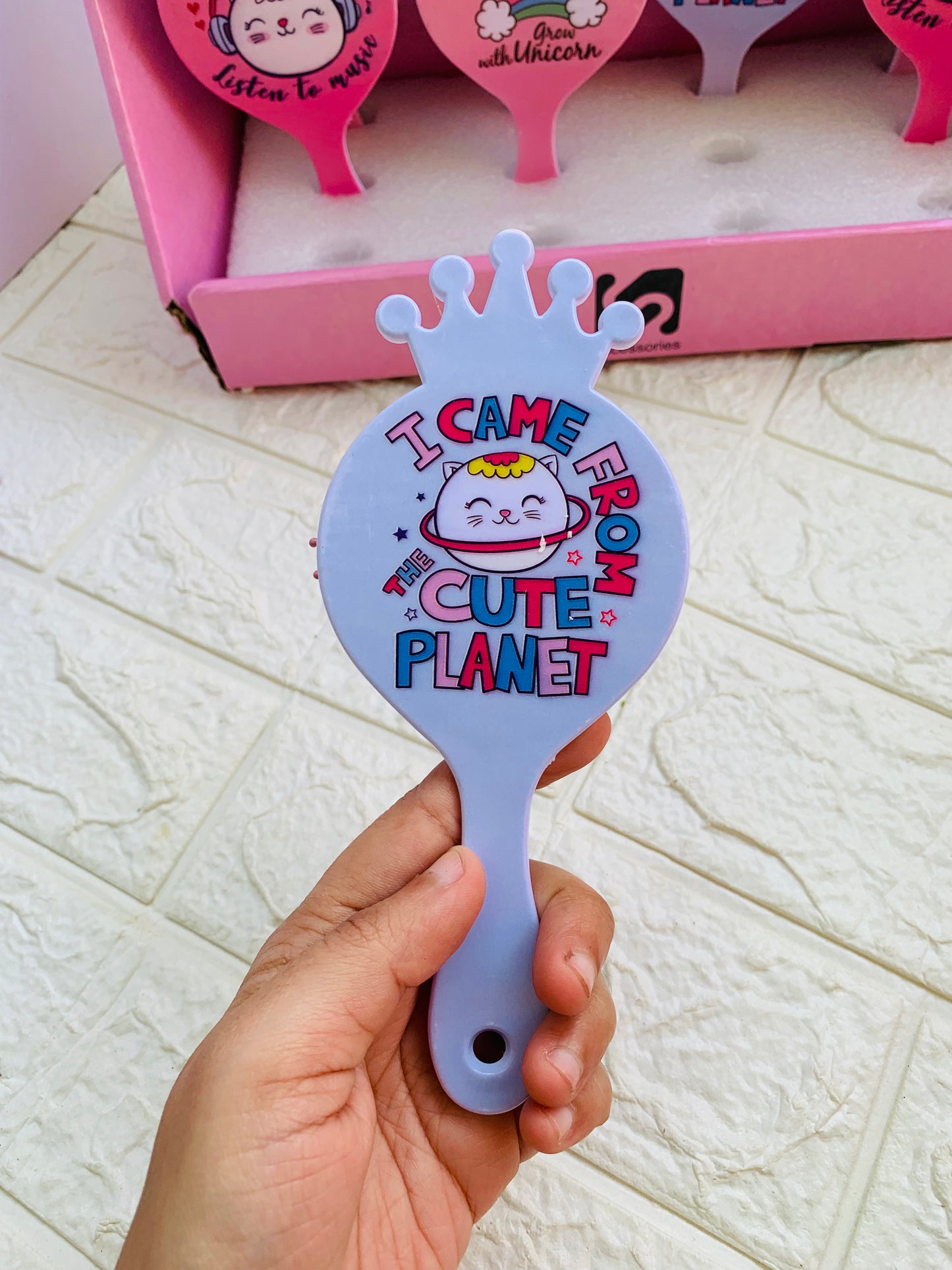 Crown Hair Brush/ Combs