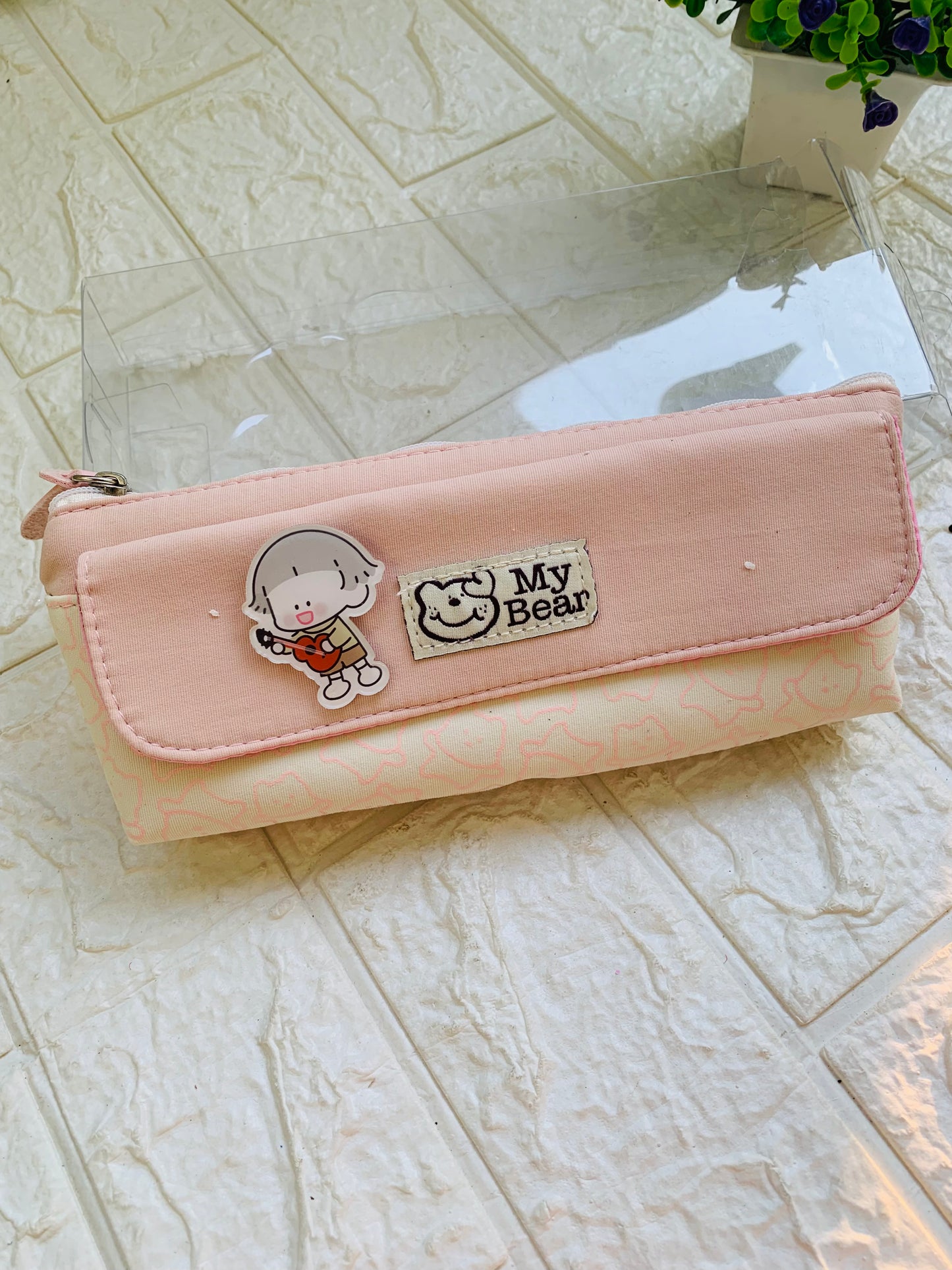 My Bear Kawaii Pouch with 2 Compartments