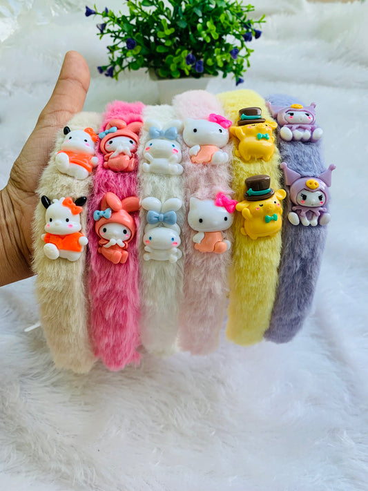 Sanrio Fur Hair Bands