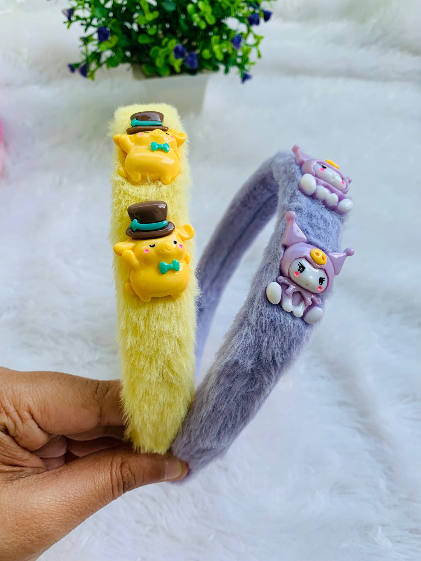 Sanrio Fur Hair Bands