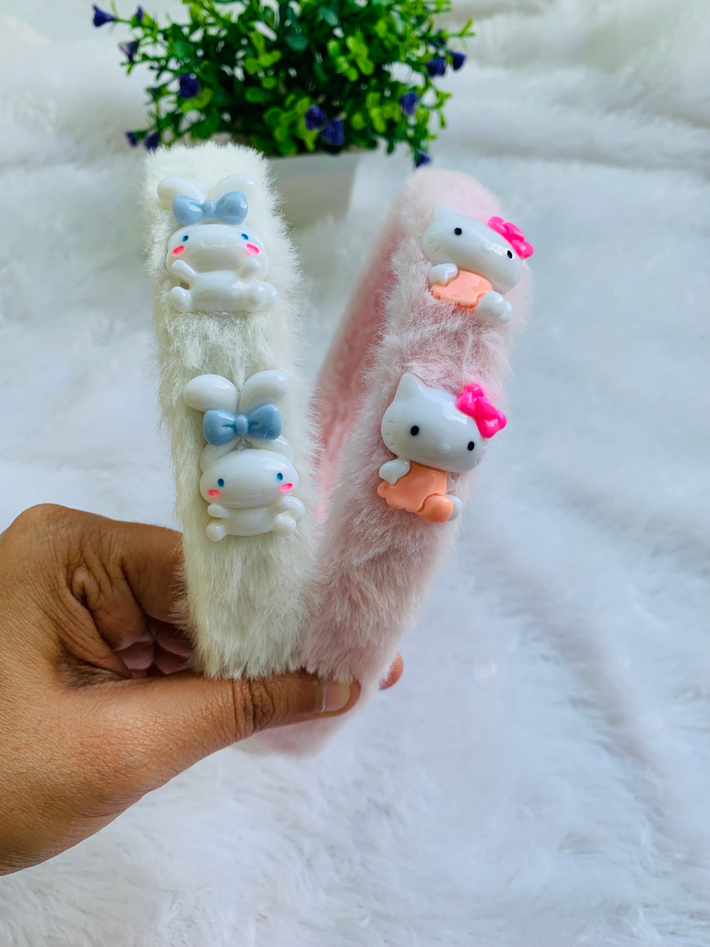 Sanrio Fur Hair Bands