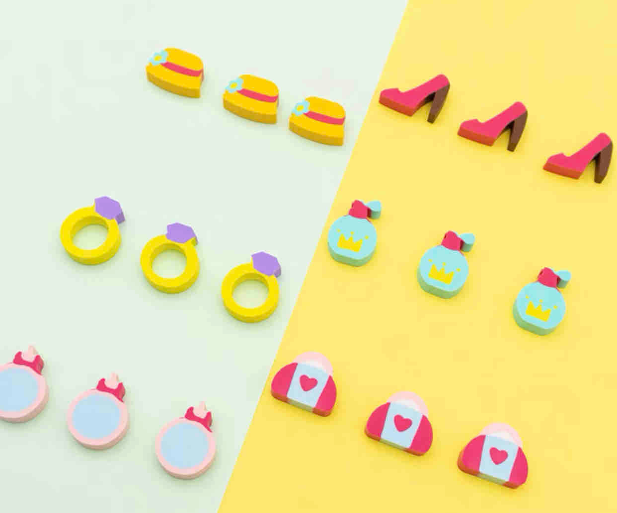 Pretty Girl Eraser Jar