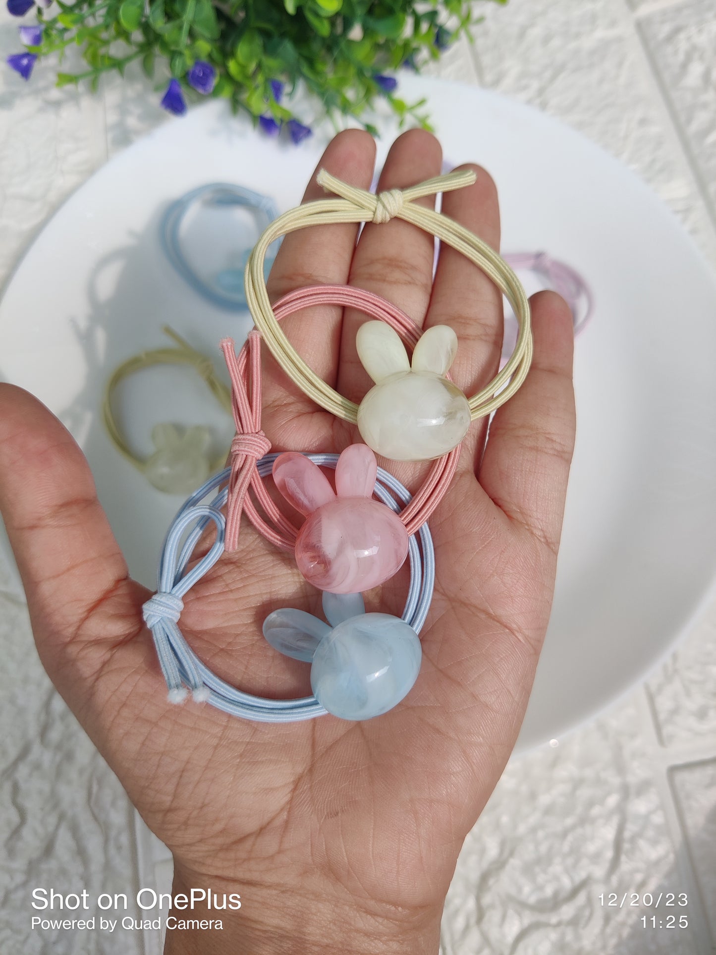 Marble Hair ties