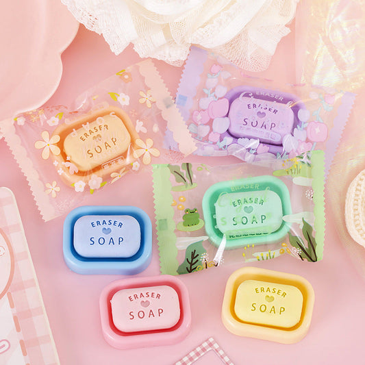 Soap Erasers With Tray