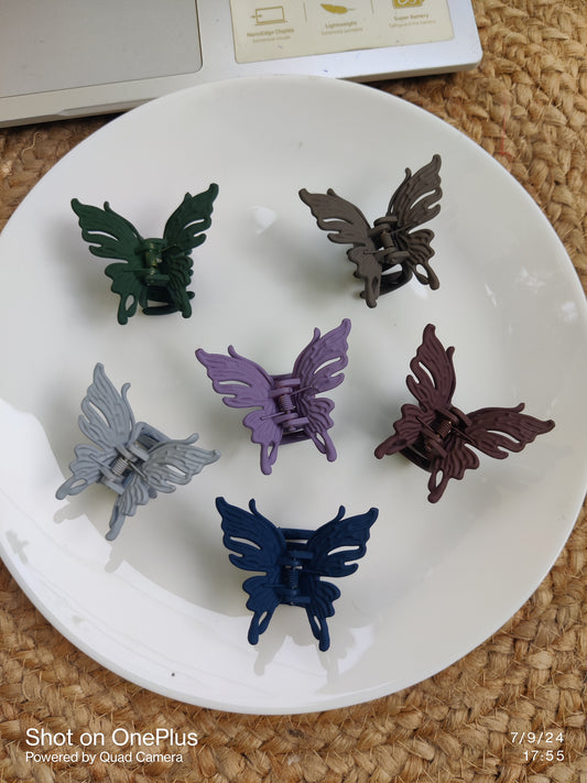 Butterfly Hair Claws