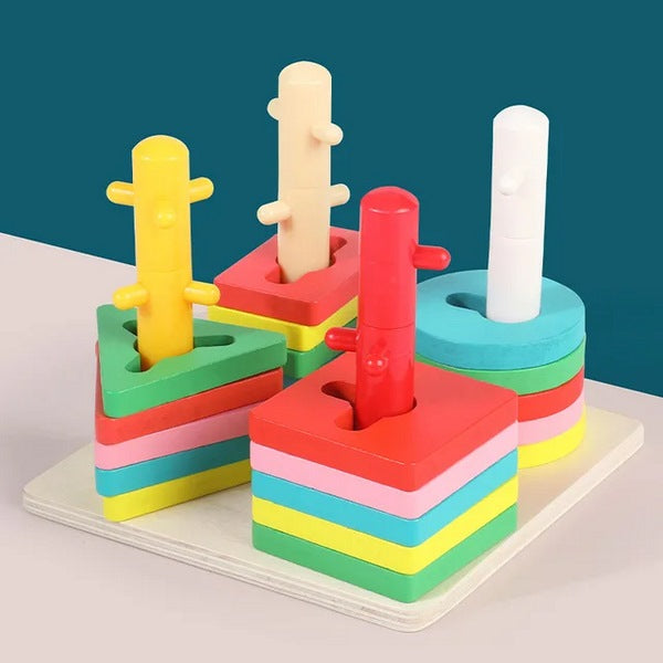Wooden Shape Sorting