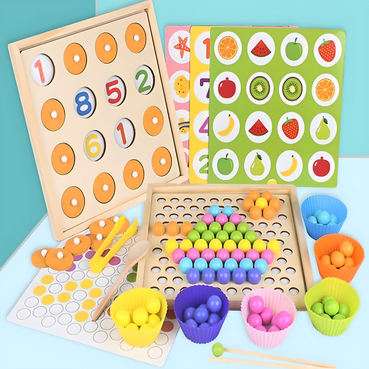 Beaded Memory Game 2 in 1