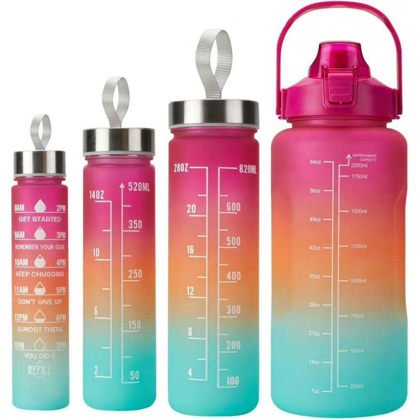Motivational Bottles( Set of 4)