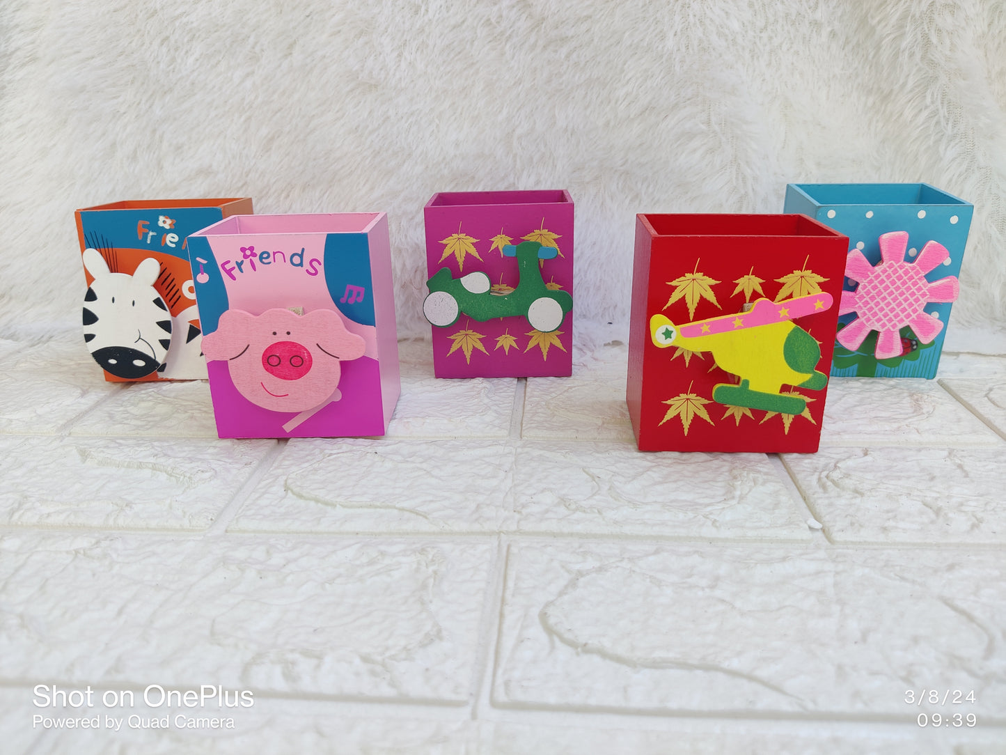 Wooden Pen Stands