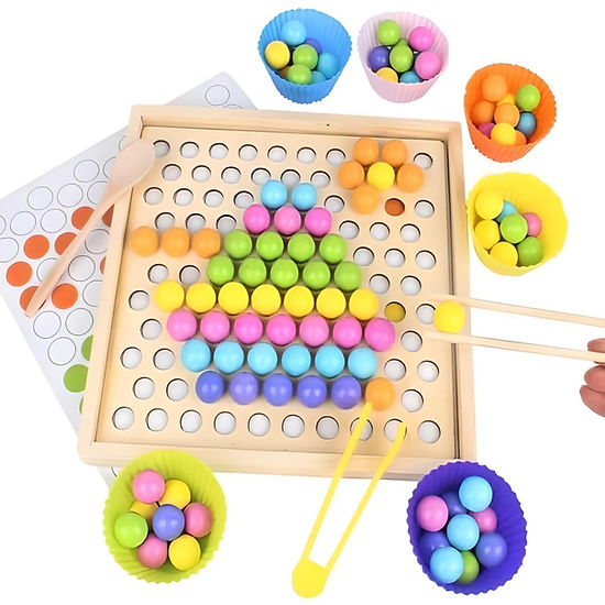 Beaded Memory Game 2 in 1