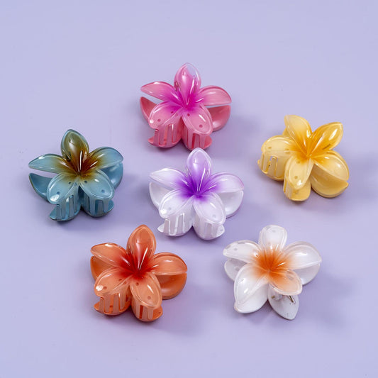Floral Hair Claws