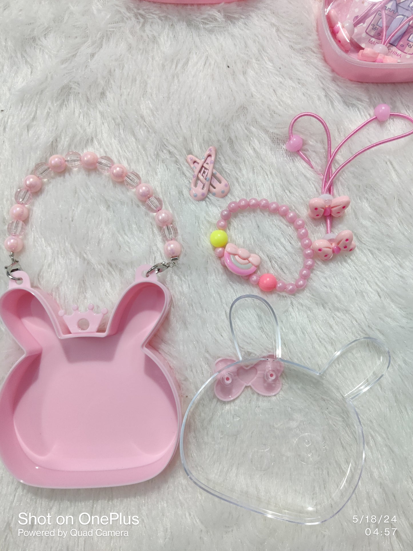 Kitty Hand Bag Accesories Set