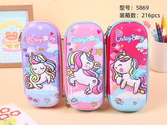 Unicorn Premium 3D Pencil Cases / Pouches