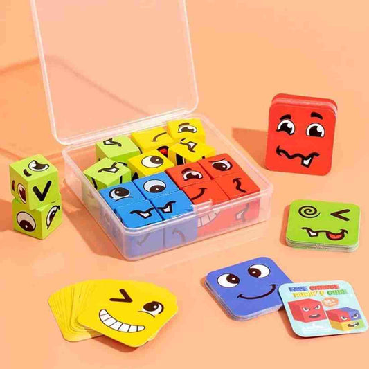 Match The Face Cube Game