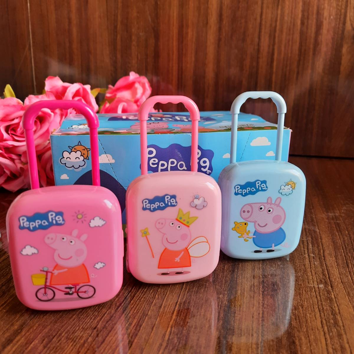 Peppa pig trolley Erasers