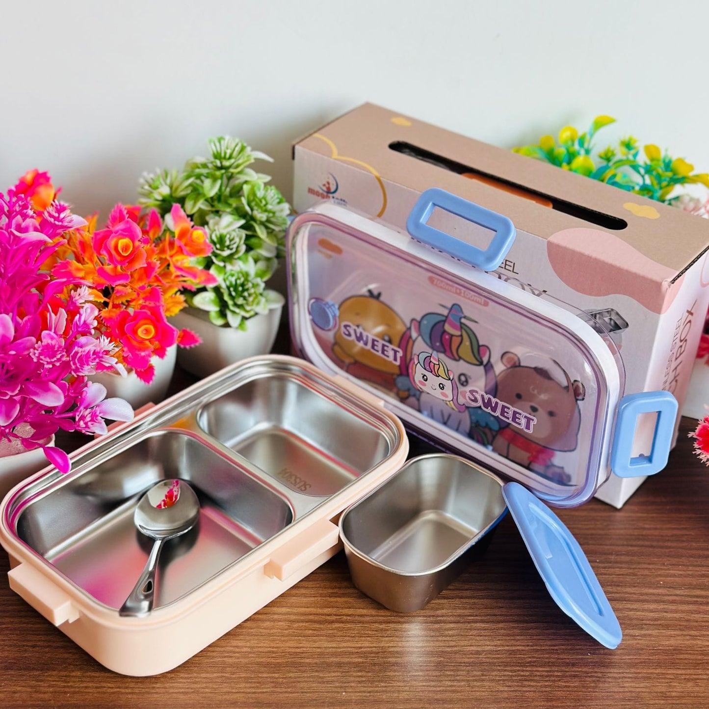 Dual Grid Insulated Lunch Box